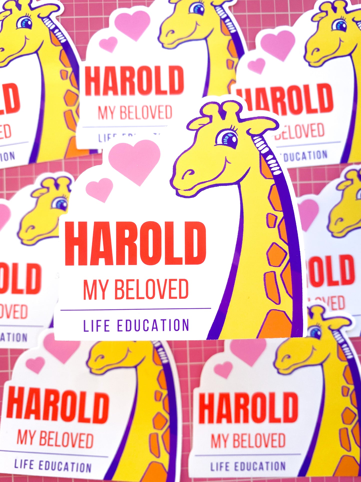 Harold the giraffe - Sticker