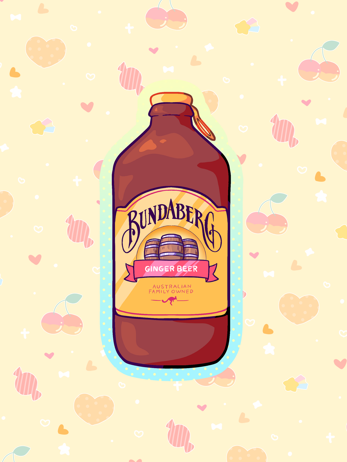 Ginger Beer - Sticker