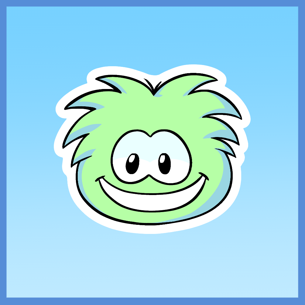 Puffles! - Vinyl Stickers