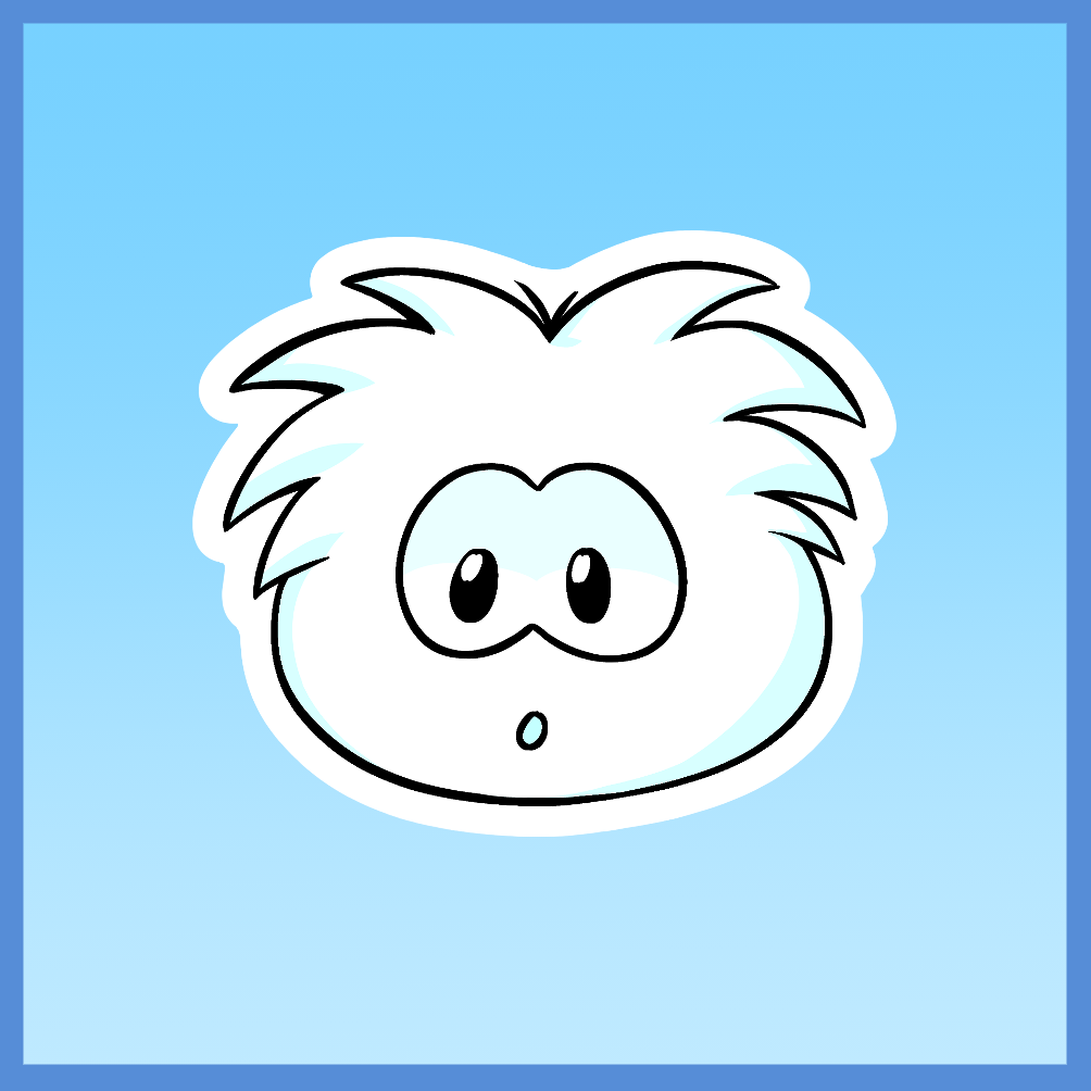 Puffles! - Vinyl Stickers