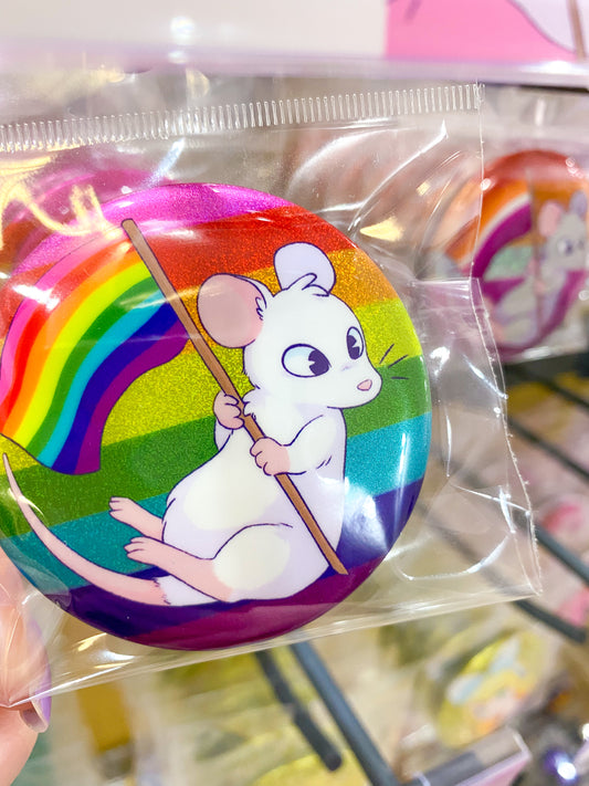 Pride Rats Button Badges