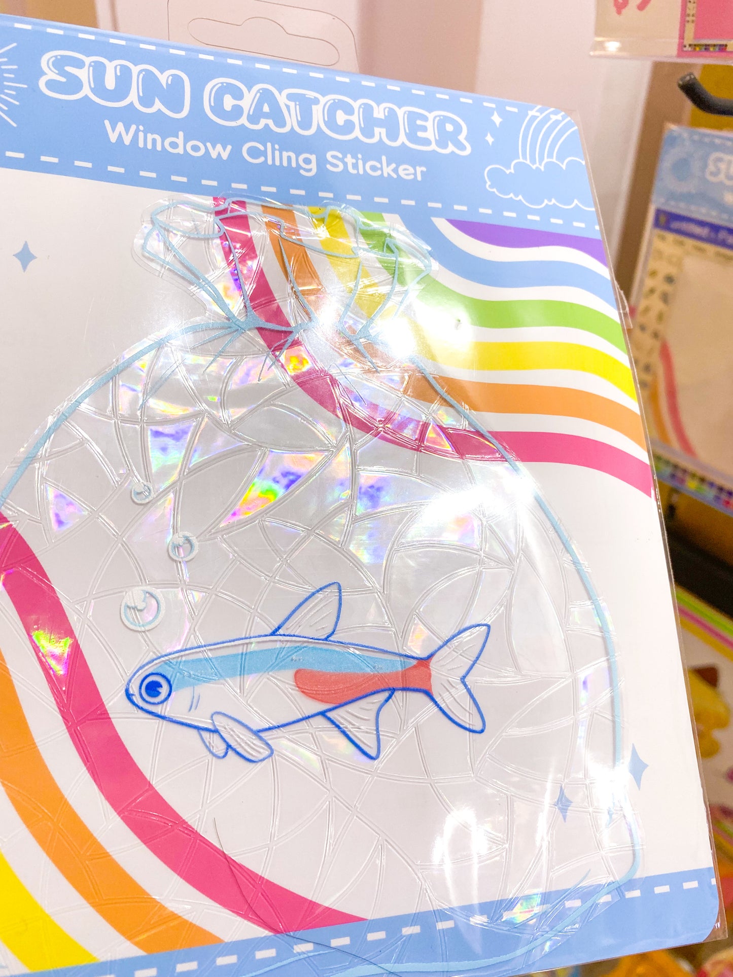 Tetra Fish bag Suncatcher