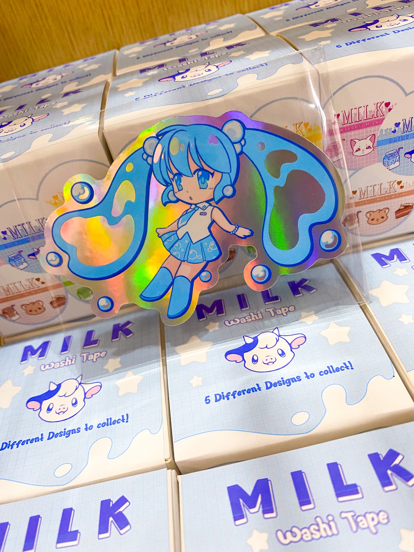 Bubbles Miku Sticker