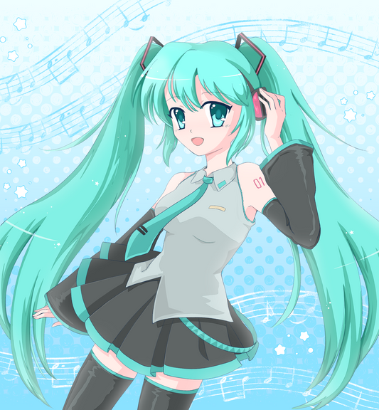 Y2K Hatsune Miku Print