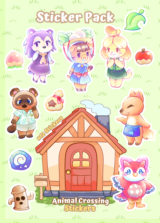 Animal Crossing - Sticker Pack