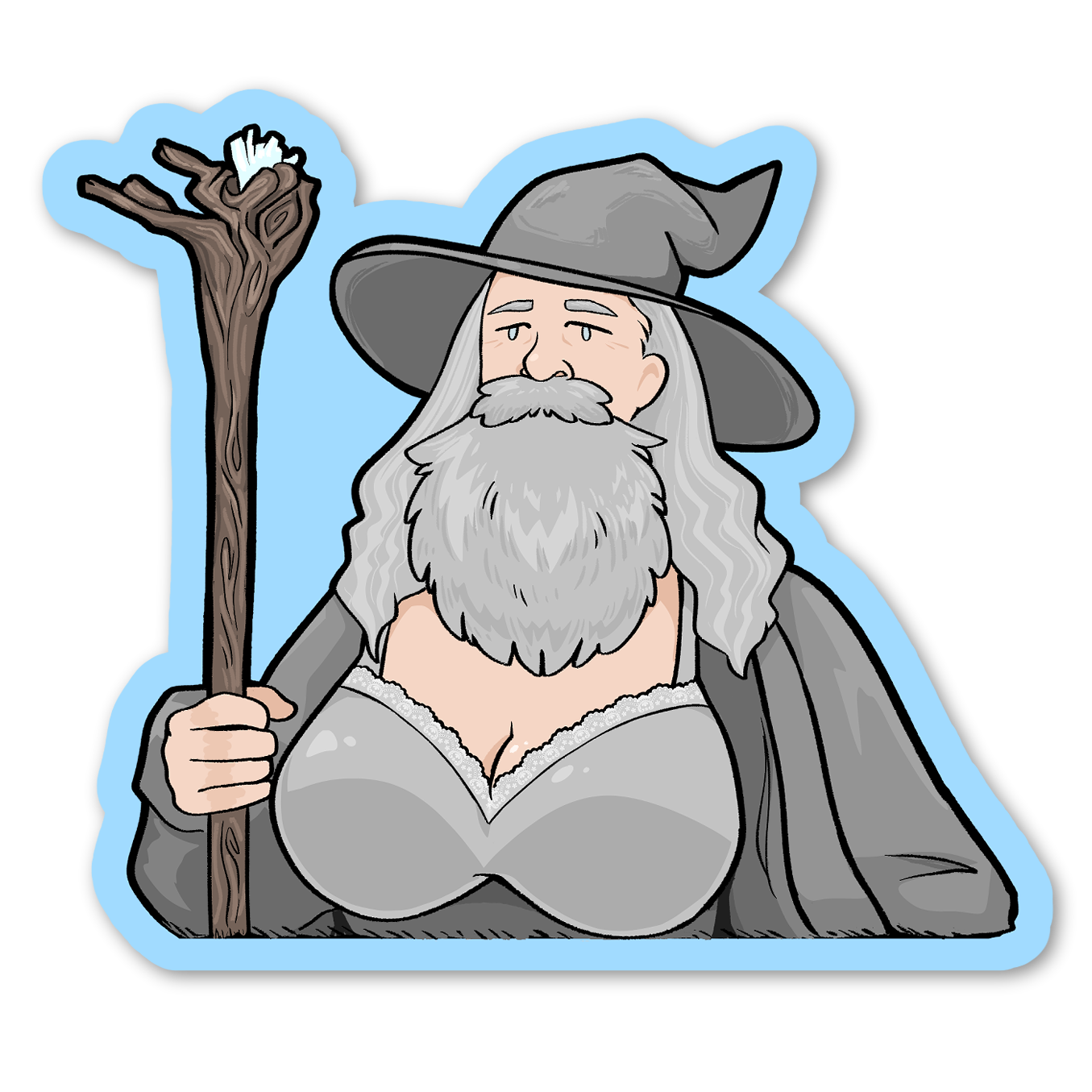 Gandalf Big Naturals Sticker