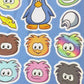 Club Penguin - Sticker Sheet