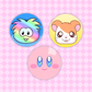 Kawaii Characters - Button Badges