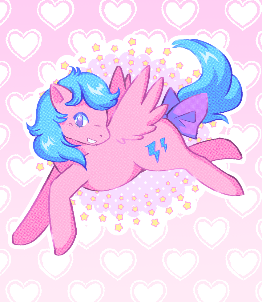 80s My Little Pony - Vinyl Stickers