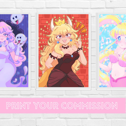 Get Your Commission Delivered to You - As a Print!