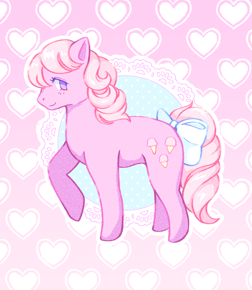 80s My Little Pony - Vinyl Stickers