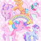 80s Pony Stickers