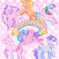 80s My Little Pony - Vinyl Stickers