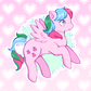 80s Pony Stickers